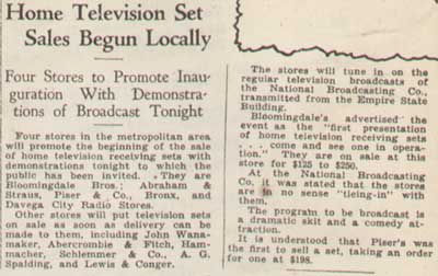 Early Television