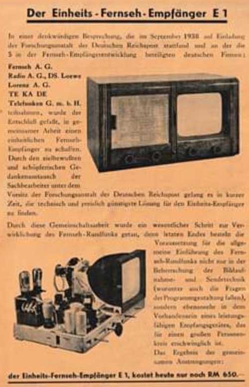 Early Television