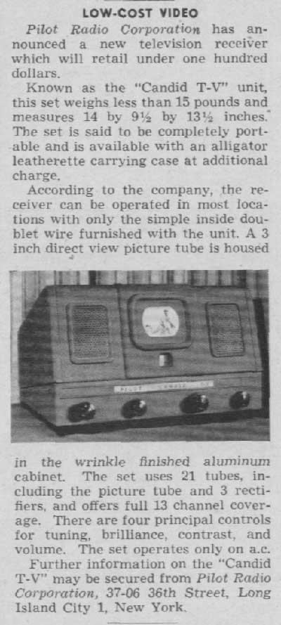 Early Television