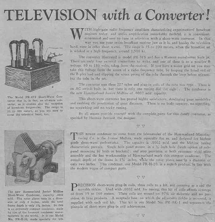 Early Television