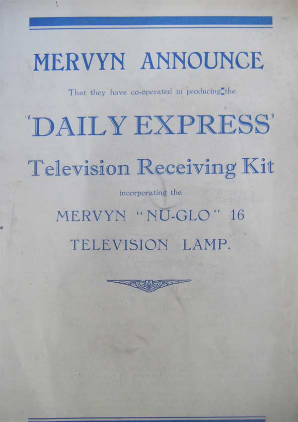 Early Television