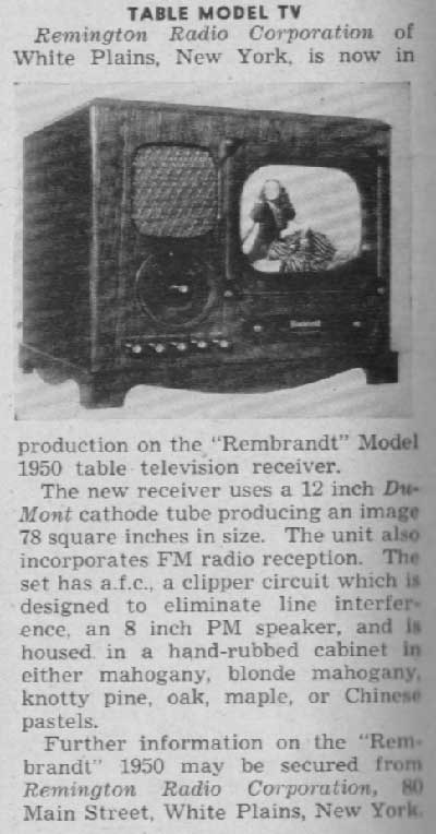 Early Television