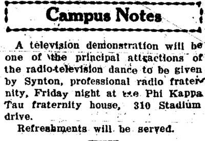 Early Television