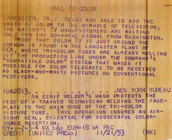 Early Television